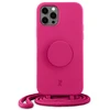 JE PopGrip Apple iPhone 12/12 Pro 6,1" dėklas telefonui rožinės spalvos 30090 (Just Elegance)