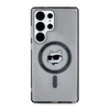 Karl Lagerfeld dėklas skirtas Samsung Galaxy S25 Ultra KLHMS25LHLSCHK (Magnetic IML Metal Choupette Head) juodos spalvos