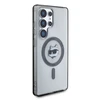 Karl Lagerfeld dėklas skirtas Samsung Galaxy S25 Ultra KLHMS25LHLSCHK (Magnetic IML Metal Choupette Head) juodos spalvos