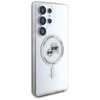 Karl Lagerfeld IML K&CH Heads MagSafe dėklas skirtas Samsung Galaxy S25 Ultra skaidrus