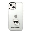 Dėklas Karl Lagerfeld KLHCP14MCTR IPHONE 14 PLUS / 15 PLUS 6.7 "HARDCASE TRANSPARENT / TRANSPARENT CHUPETTE BODY