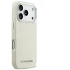 Karl Lagerfeld FW Stamped Karl MagSafe Dėklas skirtas Apple iPhone 17 Pro rusvai gelsvas