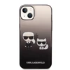 Dėklas Karl Lagerfeld KLHCP14MTGKCK IPHONE 14 PLUS / 15 PLUS 6.7 "HARDCASE JUODA / Juodas GRADIENT IKONIK KARL & CHOUPETTE
