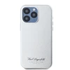 Karl Lagerfeld Grained PU Hotel RSG dėklas telefonui Apple iPhone 15 Pro Max pilkos spalvos