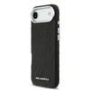 Karl Lagerfeld Grained PU Repeated Logo MagSafe dėklas skirtas Apple iPhone Air juodos spalvos