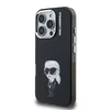 Karl Lagerfeld IML Aquarelle Karl dėklas Apple iPhone 16 Pro Max juodos spalvos