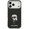 Karl Lagerfeld IML Aquarelle Karl &amp; Logo MagSafe Dėklas skirtas Apple iPhone 17 Pro Max juodos spalvos