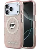 Karl Lagerfeld IML Choupette Head Logo MagSafe - dėklas skirtas Apple iPhone 17 Pro Max pink