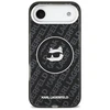 Karl Lagerfeld IML Choupette Head Logo MagSafe Dėklas skirtas Apple iPhone Air juodos spalvos