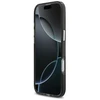 Karl Lagerfeld IML Choupette Head Logo MagSafe dėklas Apple iPhone Air juodos spalvos