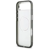 Karl Lagerfeld IML Choupette Head Logo MagSafe dėklas Apple iPhone Air juodos spalvos