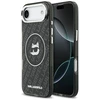 Karl Lagerfeld IML Choupette Head Logo MagSafe Dėklas skirtas Apple iPhone Air juodos spalvos