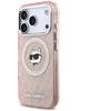 Karl Lagerfeld IML Choupette Head Logo MagSafe - dėklas skirtas Apple iPhone 17 Pro Max pink
