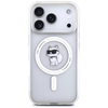 Karl Lagerfeld IML Choupette MagSafe - dėklas skirtas Apple iPhone 17 Pro Max transparent