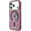 Karl Lagerfeld IML Choupette Peekaboo Magsafe dėklas, skirtas iPhone 18 Pro, bordo spalvos