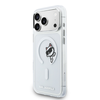 Karl Lagerfeld IML Choupette Peekaboo MagSafe dėklas skirtas Apple iPhone Apple iPhone 17 Pro Max skaidrus