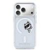 Karl Lagerfeld IML Choupette Peekaboo MagSafe dėklas skirtas Apple iPhone Apple iPhone 17 Pro skaidrus
