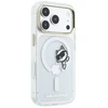 Dėklas Karl Lagerfeld IML Choupette Peekaboo Magsafe Case for iPhone 18 Pro Transparent