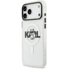 Karl Lagerfeld IML Choupette Sketch Logo MagSafe dėklas skirtas Apple iPhone 17 Pro Clear