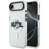 Karl Lagerfeld IML Choupette Sketch Logo MagSafe dėklas skirtas Apple iPhone Air Clear