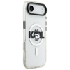Karl Lagerfeld IML Choupette Sketch Logo MagSafe dėklas skirtas Apple iPhone Air Clear