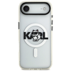 Karl Lagerfeld IML Choupette Sketch Logo MagSafe dėklas skirtas Apple iPhone Air Clear