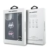 Karl Lagerfeld IML Crossbody K&CH Heads dėklas skirtas Apple iPhone 16 Pro Juodas