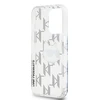 Karl Lagerfeld KLHCP15XHKLPCHT Apple iPhone15 Pro Max 6.7″ skaidrus kietas dėklas IML Choupette Head & Monog