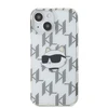 Apple iPhone 13 / 14 / 15 Karl Lagerfeld dėklas IML Choupette Head &amp; Monogram (KLHCP15SHKLPCHT) skaidrus