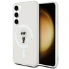 Samsung Galaxy S23 Karl Lagerfeld dėklas IML Ikonik MagSafe (KLHMS23SHFCKNOT) skaidrus