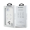 Karl Lagerfeld IML Karl and Choupette MagSafe dėklas skirtas Apple iPhone 16e skaidrus