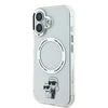Karl Lagerfeld IML Karl and Choupette MagSafe Apple iPhone 16 dėklas telefonui skaidrus
