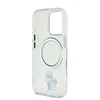 Karl Lagerfeld IML Karl and Choupette MagSafe dėklas skirtas iPhone 16 Pro skaidrus