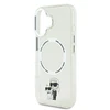 Karl Lagerfeld IML Karl and Choupette MagSafe Apple iPhone 16 dėklas telefonui skaidrus