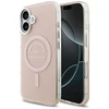 Karl Lagerfeld IML Karl RSG Logo MagSafe dėklas skirtas Apple iPhone 17 rožinės spalvos