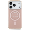 Karl Lagerfeld IML Karl RSG Logo MagSafe dėklas skirtas Apple iPhone 17 Pro rožinės spalvos