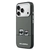 Karl Lagerfeld IML K&CH Heads Logo MagSafe dėklas skirtas Apple iPhone Apple iPhone 17 Pro juodos spalvos