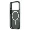 Karl Lagerfeld IML K&CH Heads Logo MagSafe dėklas skirtas Apple iPhone Apple iPhone 17 Pro juodos spalvos