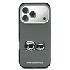Karl Lagerfeld IML K&CH Heads Logo MagSafe dėklas skirtas Apple iPhone 17 Pro Max juodos spalvos