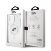 Karl Lagerfeld IML K&CH Heads Metal Frame MagSafe Case for iPhone 12/12 Pro dėklas telefonui skaidrus