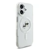 Karl Lagerfeld IML K&CH Heads Metal Frame MagSafe dėklas skirtas Apple iPhone 17 skaidrus
