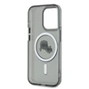 Karl Lagerfeld IML K&CH Heads Metal Frame MagSafe dėklas telefonui Apple iPhone 15 Pro Max juodos spalvos