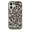 Karl Lagerfeld IML Leopard MagSafe dėklas skirtas Apple iPhone 17 Brown