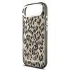 Karl Lagerfeld IML Leopard MagSafe dėklas skirtas Apple iPhone Air Brown