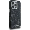 Karl Lagerfeld IML Leopard Modelio MagSafe dėklas iPhone 16 Pro - Juodas