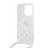 Apple iPhone 15 Pro Max Karl Lagerfeld dėklas Silicone Choupette Head MagSafe (KLHMP15XHCKCLCT) skaidrus