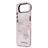 Karl Lagerfeld IML Multi K&CH Heads dėklas skirtas Apple iPhone Air Rožinė