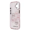 Karl Lagerfeld IML Multi K&CH Heads dėklas skirtas Apple iPhone 17 Rožinė