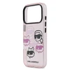 Karl Lagerfeld IML Multi K&CH Heads dėklas skirtas Apple iPhone 17 Pro Rožinė
