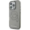 Karl Lagerfeld dėklas skirtas Apple iPhone 16 Pro KLHCP16LHKHDCELK (IML Rhinestones S K Head) juodos spalvos